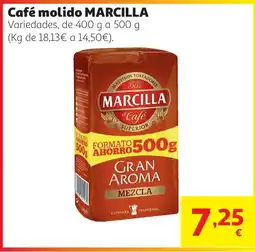 Alcampo MARCILLA Café molido oferta