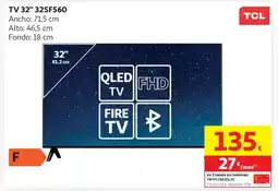 Alcampo TCL TV 32" 32SF560 oferta