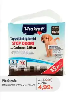 Supermercados MAS Vitakraft Empapador perro y gato oferta