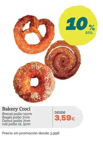 Bakery Croci Brezel pollo Bagel pollo Donut pollo roll pollo