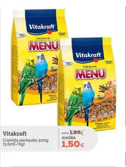 Supermercados MAS VITAKRAFT Comida periquito oferta