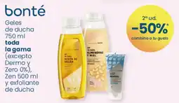Clarel BONTE Geles de ducha oferta