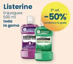 Clarel LISTERINE Enjuagues oferta