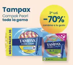 Clarel TAMPAX Compak Pearl oferta