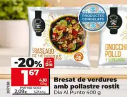 Dia DI AL PUNTO Bresat de verdures amb pollastre rostit oferta
