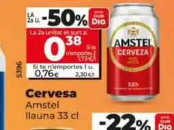Dia AMSTEL Cervesa oferta