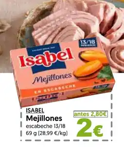 Hiper Usera ISABEL Mejillones oferta