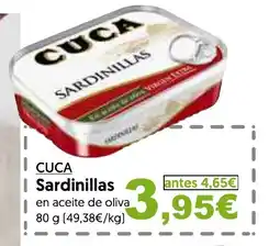 Hiper Usera CUCA Sardinillas oferta