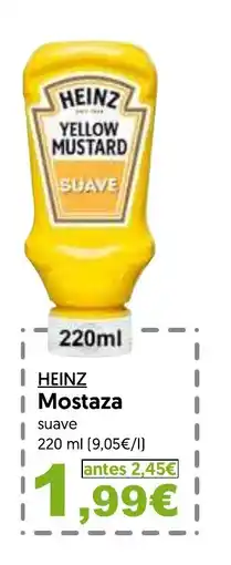 Hiper Usera HEINZ Mostaza oferta