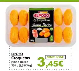 Hiper Usera ELPOZO Croquetas jamón ibérico oferta