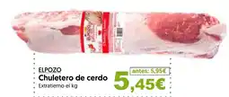 Hiper Usera ELPOZO Chuletero de cerdo Extratierno oferta