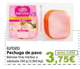 Hiper Usera ELPOZO Pechuga de pavo oferta