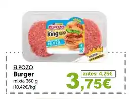 Hiper Usera ELPOZO Burger mixta oferta