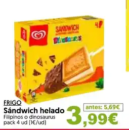 Hiper Usera FRIGO Sándwich helado oferta