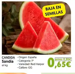Hiper Usera CANDIDA Sandía oferta