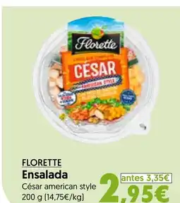 Hiper Usera FLORETTE Ensalada oferta