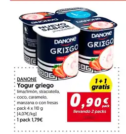 Hiper Usera DANONE Yogur griego oferta