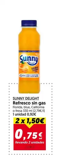 Hiper Usera SUNNY DELIGHT Refresco sin gas oferta