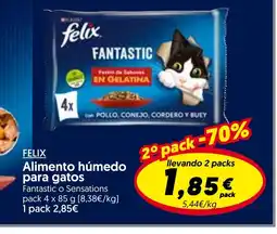 Hiper Usera FELIX Alimento húmedo para gatos oferta