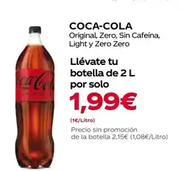 Hiper Usera COCA-COLA Original, Zero, Sin Cafeína, Light y Zero Zero oferta