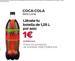 Hiper Usera COCA-COLA Zero Lima oferta