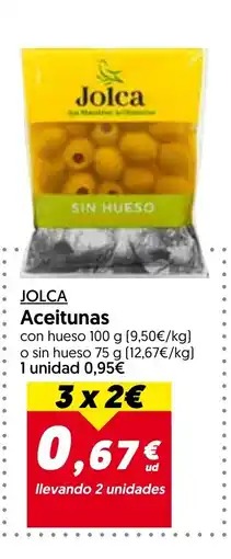Hiper Usera JOLCA Aceitunas oferta