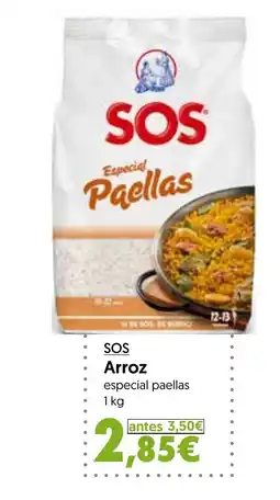 Hiper Usera SOS Arroz especial paellas oferta
