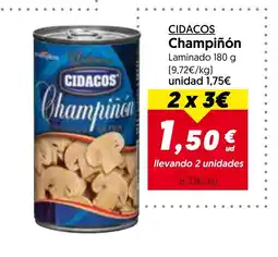Hiper Usera Champiñón Laminado oferta