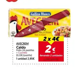 Hiper Usera AVECREM Caldo oferta