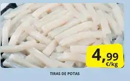 Supermercados MAS Tiras de potas oferta