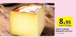 Supermercados MAS Castillo - queso curado marqués oferta