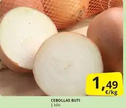 Supermercados MAS Cebollas buti oferta
