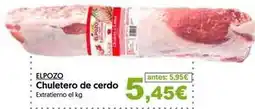 Hiper Usera Elpozo - chuletero de cerdo oferta