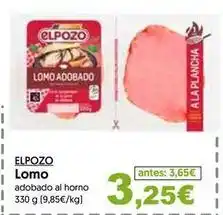 Hiper Usera Elpozo - lomo adobado al horno oferta