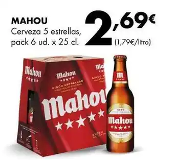 Mahou - cerveza 5 estrellas