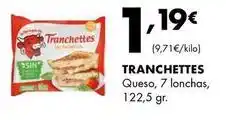Supermercados Lupa Tranchettes - queso oferta