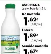 Supermercados Lupa La asturiana - leche oferta