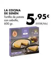 Supermercados Lupa La cocina - tortilla de patata con cebolla oferta