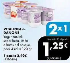 Supermercados Lupa Danone - vitalinea de oferta
