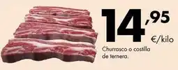 Supermercados Lupa Churrasco o costilla de ternera oferta
