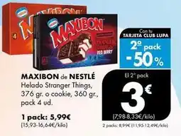 Supermercados Lupa Nestlé - maxibon de oferta