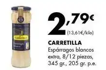 Supermercados Lupa Carretilla - esparragos blancos extra oferta