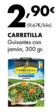 Supermercados Lupa Carretilla - guisantes con jamón oferta