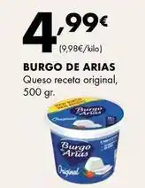 Supermercados Lupa Burgo de arias - queso receta original oferta