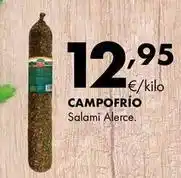 Supermercados Lupa Campofrío - salami alerce oferta