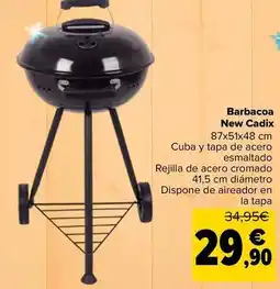 Carrefour Barbacoa new cadix oferta