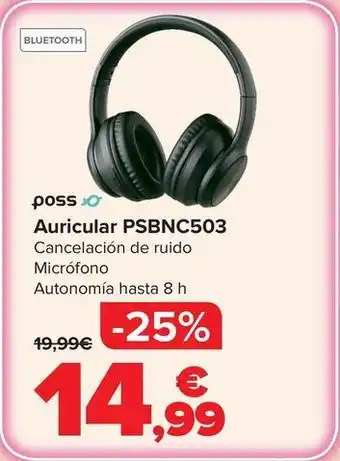 Carrefour Poss - auricular psbnc503 oferta