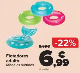 Carrefour Flotadores adulto oferta