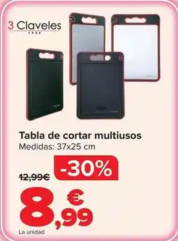 Carrefour Tabla de cortar multiusos oferta