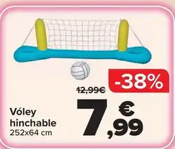 Carrefour Vóley hinchable oferta